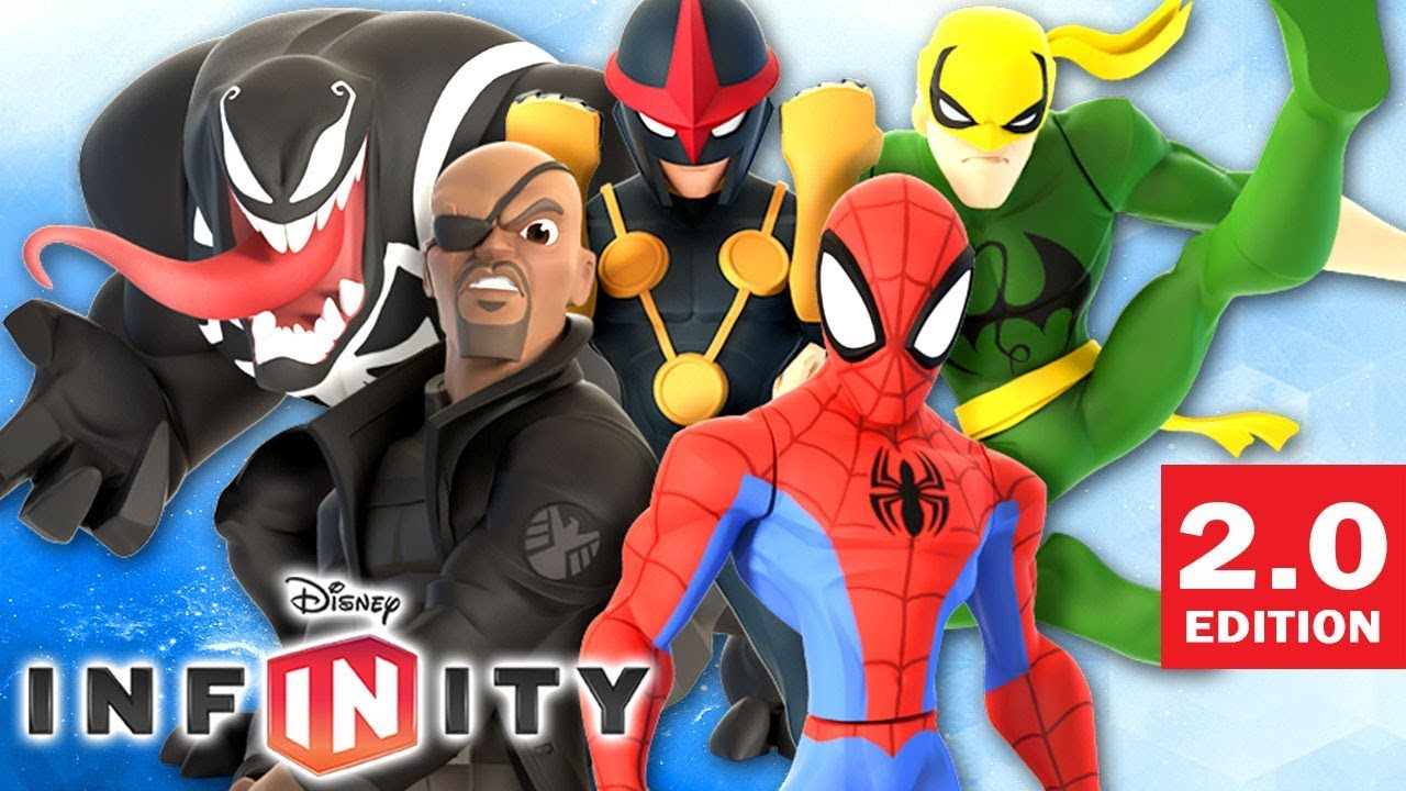 Disney Infinity 2.0 Playset Homem-Aranha TODOS OS PERSONAGENS