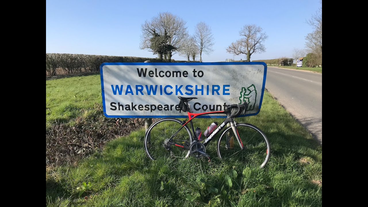Cycling to every place in Warwickshire - 50% complete