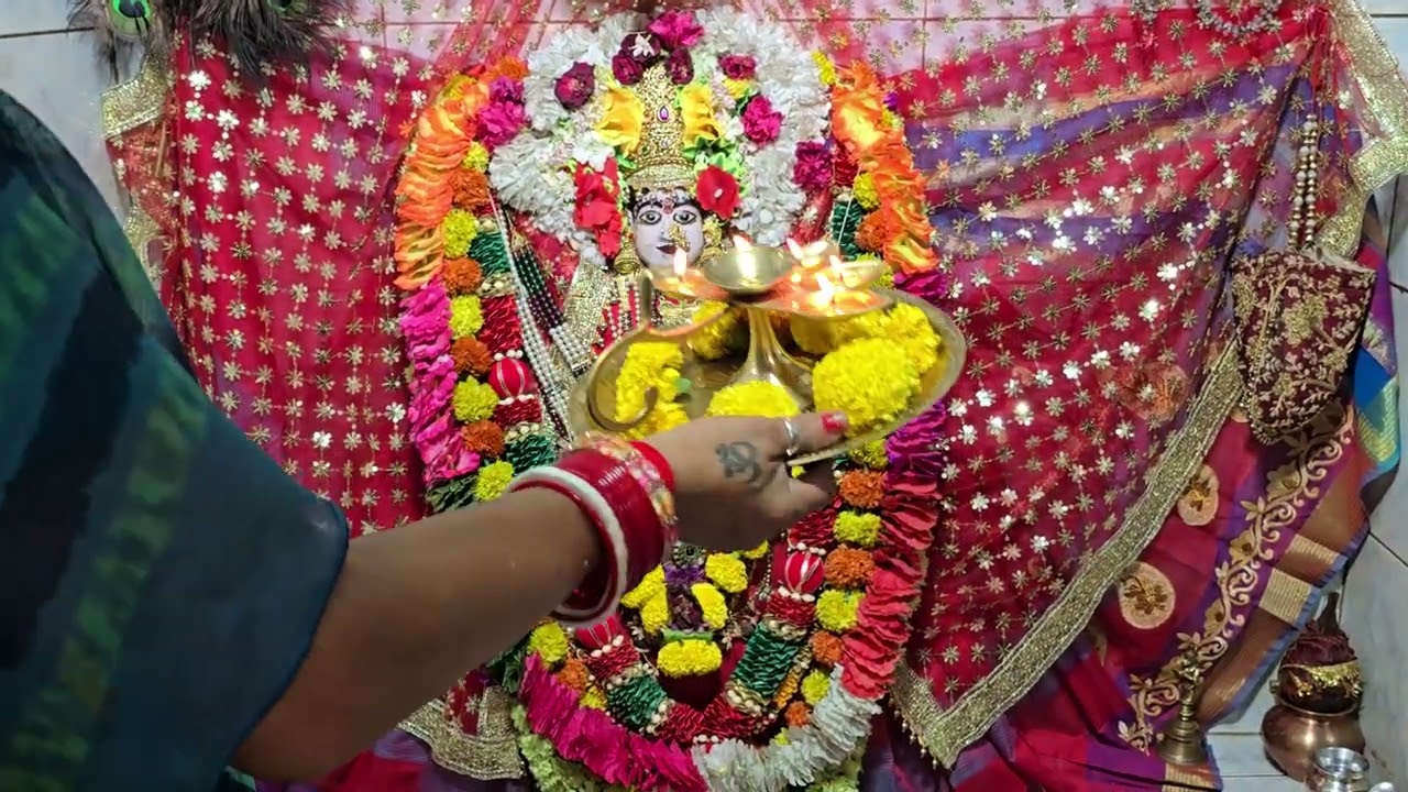 माँ विंध्यवासिनी देवी जी की मंगल आरती🙏माँ के दिव्य दर्शन🥹Jai Maa Vindhyavasini🌺🔱Mandir Mumbai🙏.
