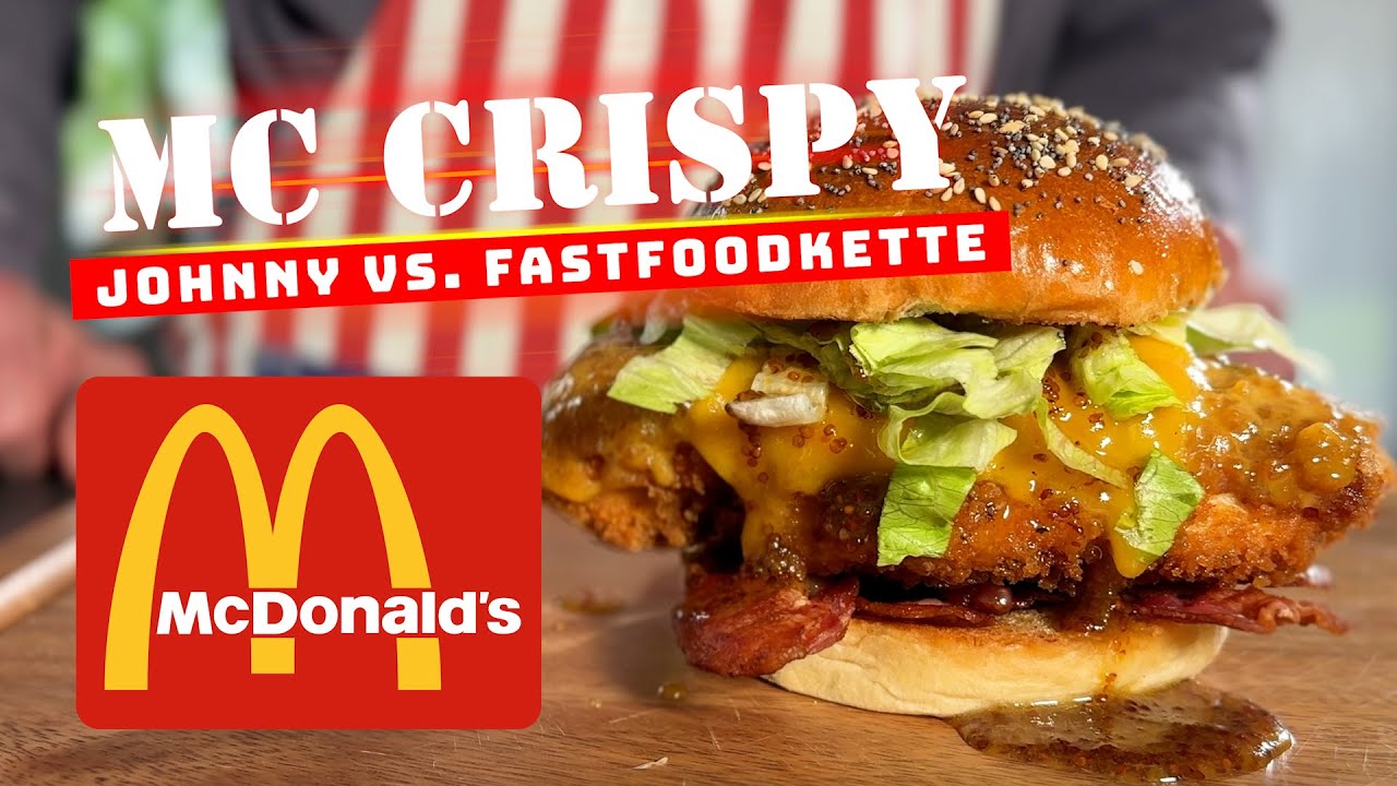 Der McCrispy von McDonald's | Die Grillshow  #bbq #foodporn #outdoorcooking
