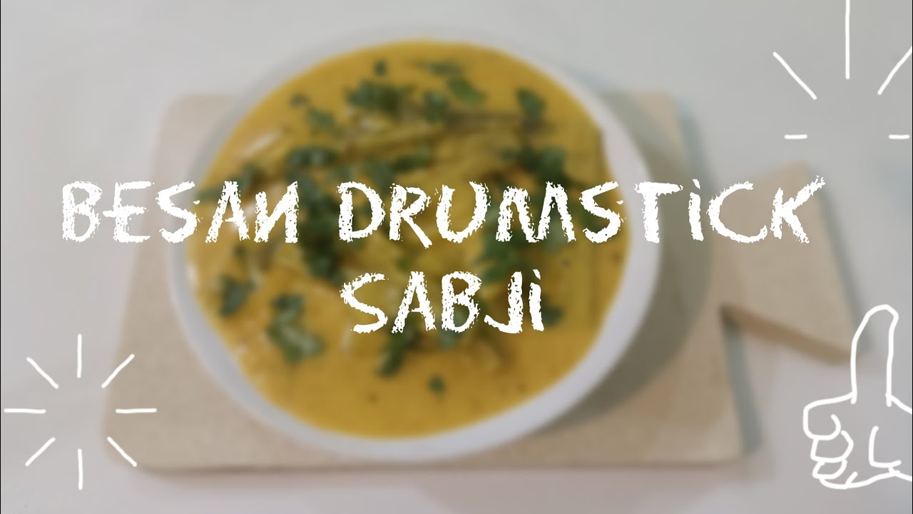 Besan drumstick sabji 🍲💫