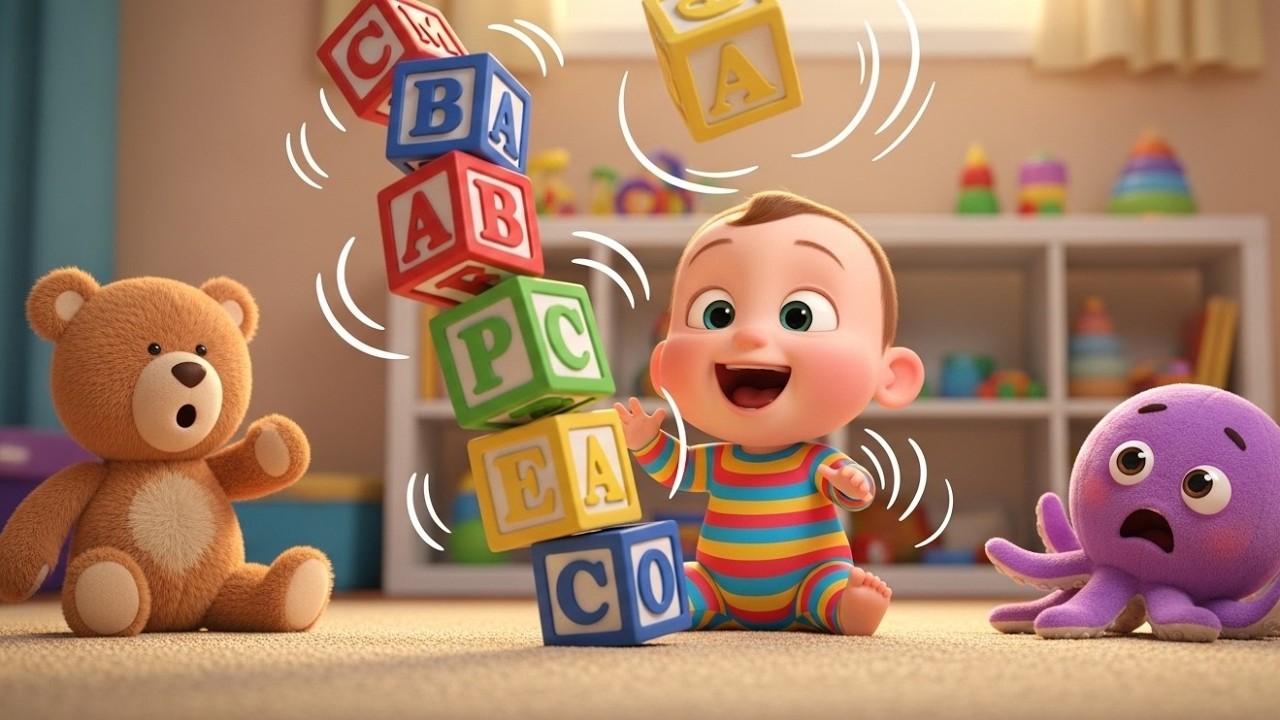 Baby Play Learn Day 🧸🎨 | Fun Learning Activities for Toddlers | Preschool Educational Video