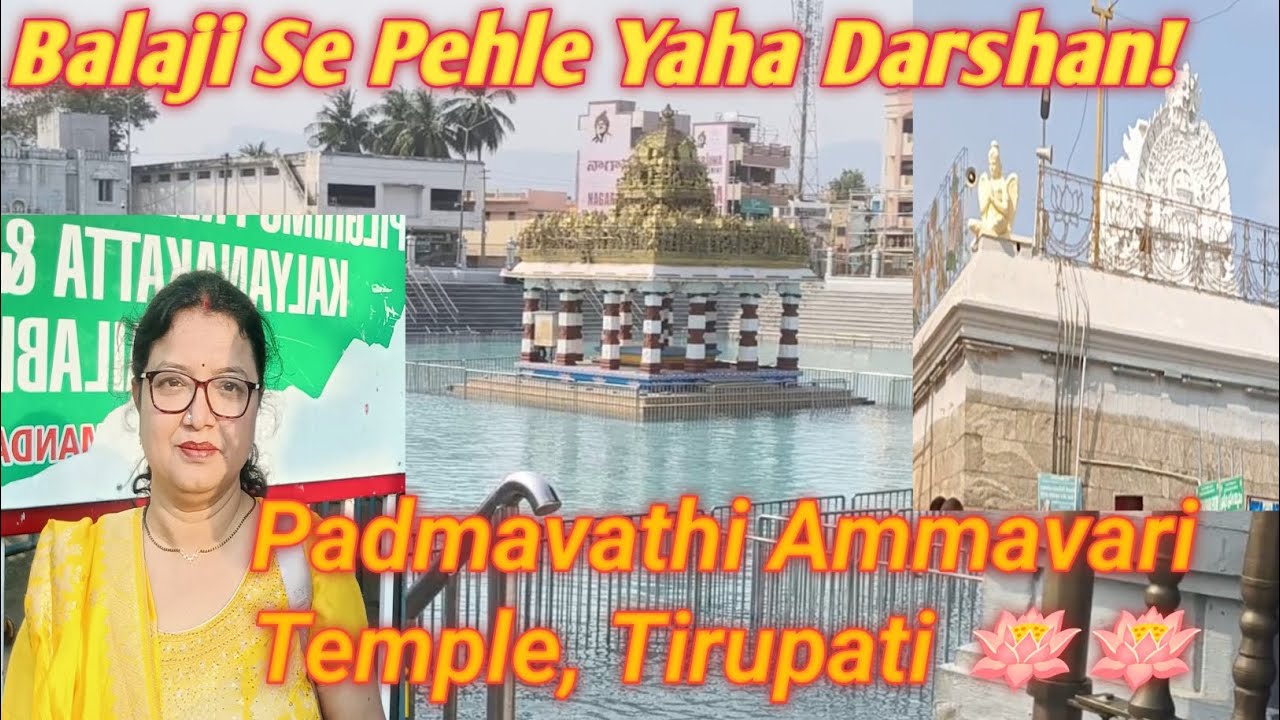 Padmavathi Ammavari Divya Darshan 🙏 | Tiruchanur Temple Tirupati | South India Yatra Vlog series 