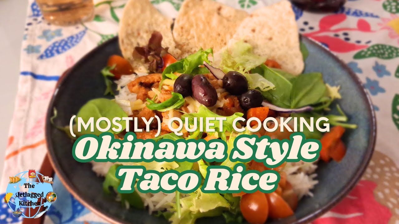 (mostly) Quiet Cooking Okinawa Style Taco Rice, Visiting the Barcelona Design Museum