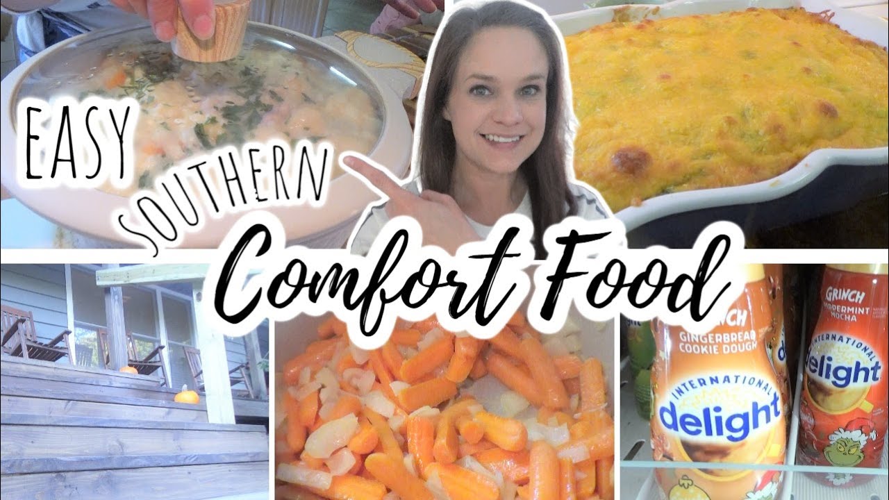 Nothing Like HOME COOKIN'!  CHICKEN & Dumplings and Cheesy Broccoli CORNBREAD