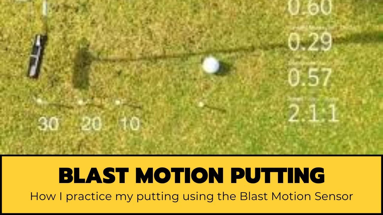 Blast Motion Putting - How to practice your 3 foot putts