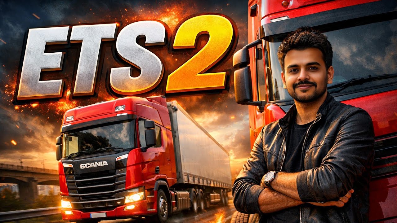 EURO TRUCK SIMULATOR 2 | AAJ MALIK CHALAYENGE | #eurotrucksimulator2 #truckgames #shortslive #2026