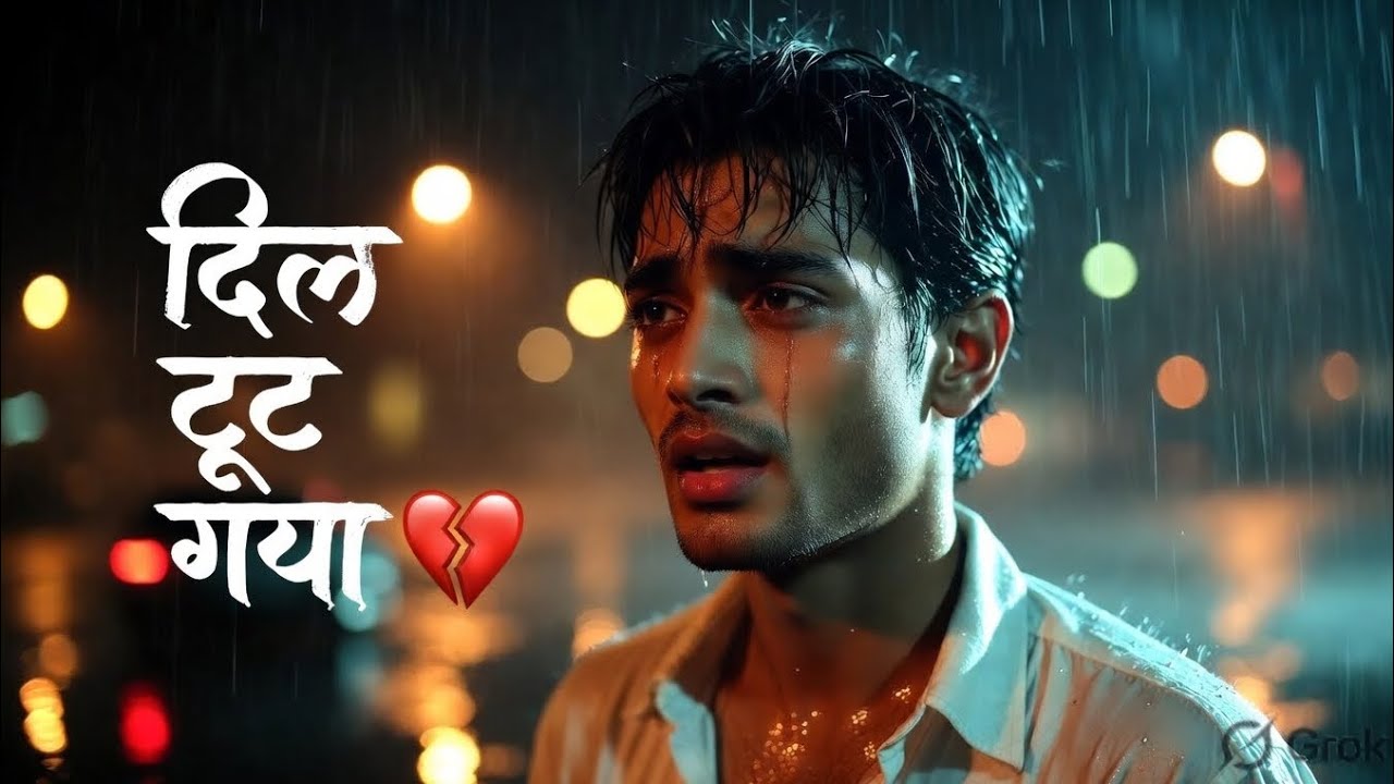 Dil Tut Gaya 💔 | Sad Love Song | Hindi Heartbreak Song | Emotional Bollywood Style Song