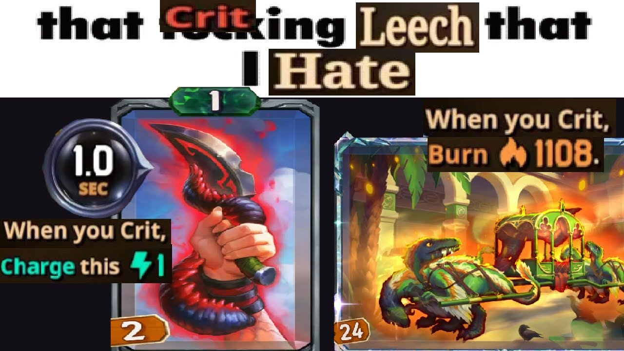(The Bazaar) Hate Leech Infinite