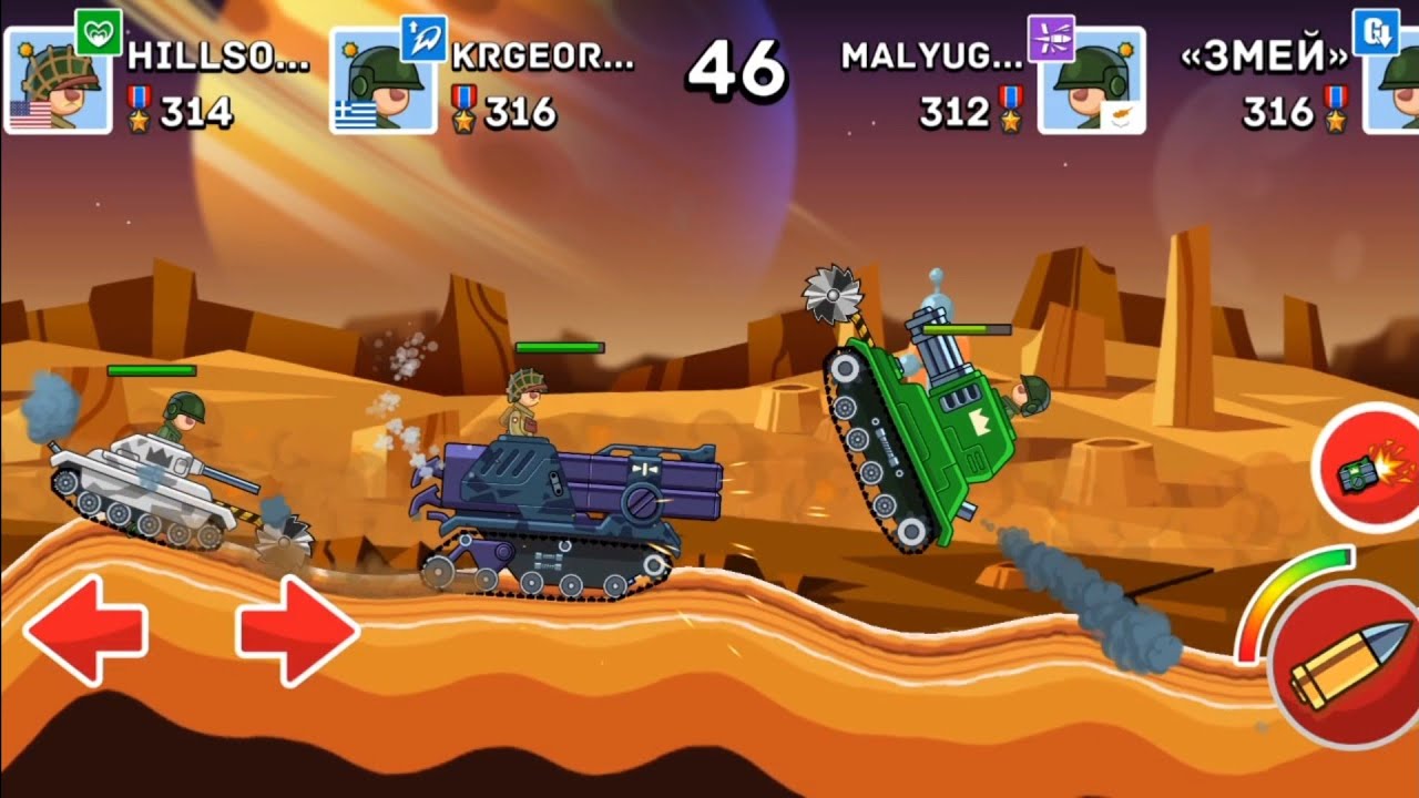 BUCK 2 VS 2 SUPER TANK. #hillsofsteel #hillsofsteel2