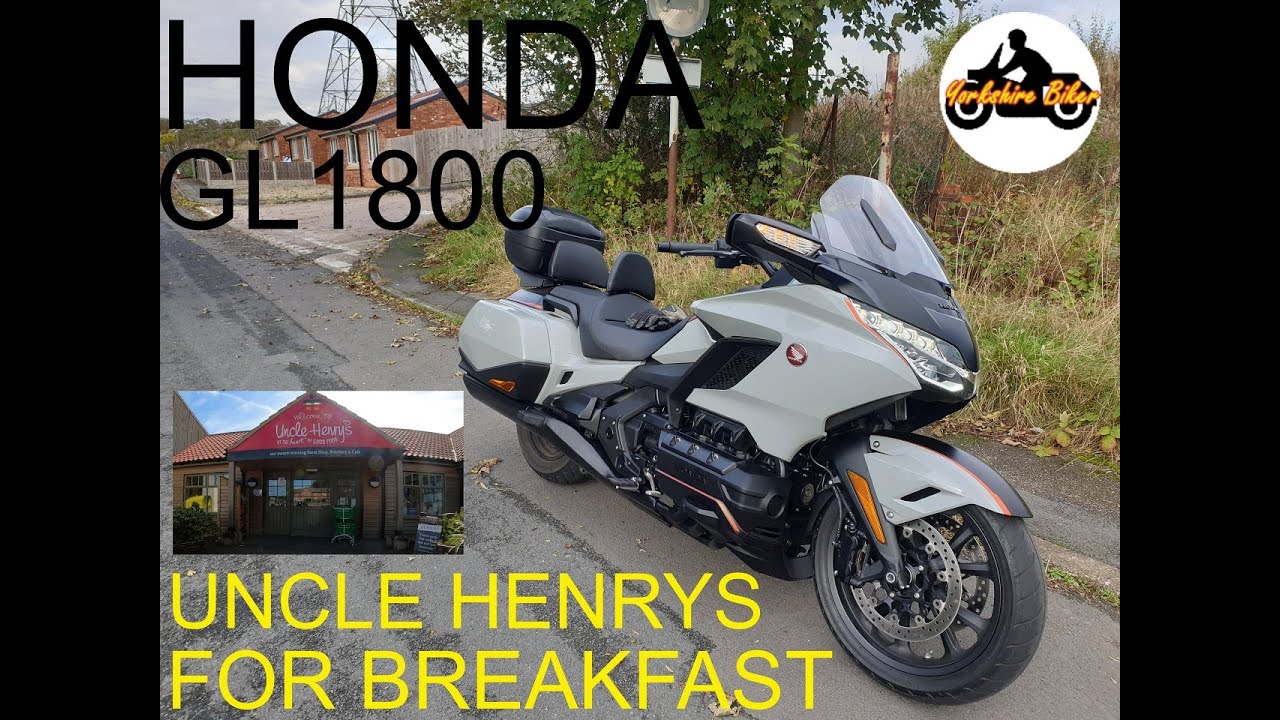 HONDA GOLD WING GL1800B BREAKFAST AT UNCLE HENRY’S