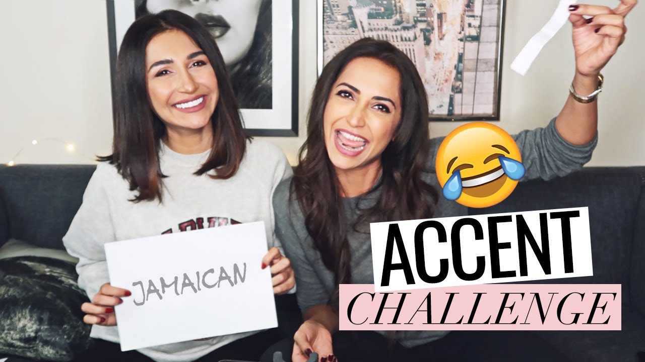 HIRA & ZARA ACCENT CHALLENGE | BLOOPERS AT THE END