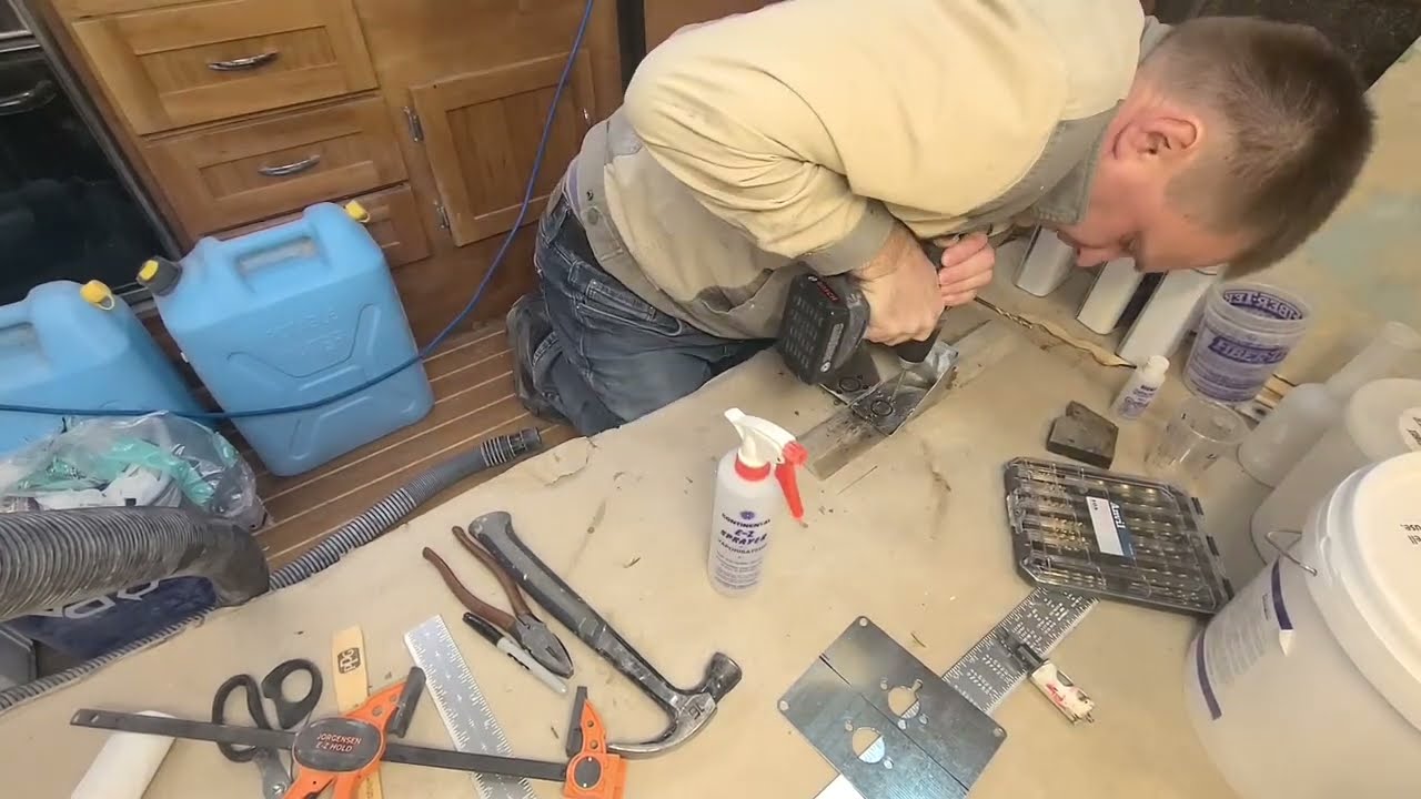 Установка китайской дизельной печки на лодку