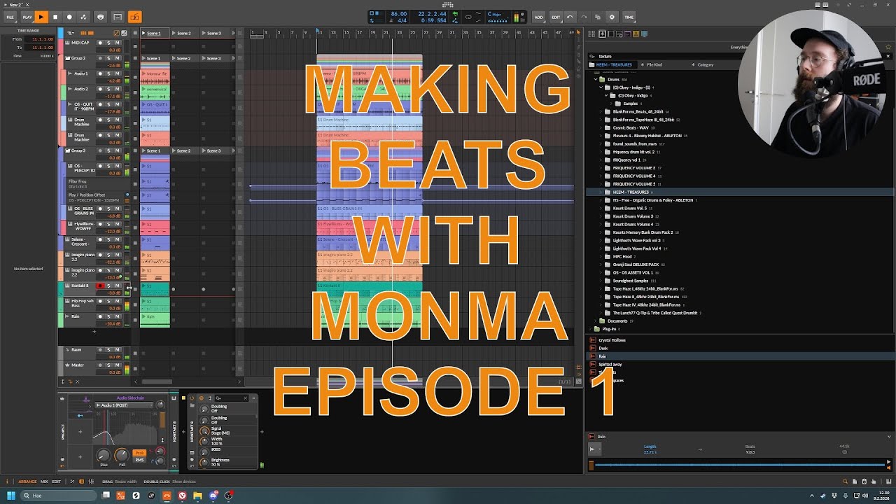 Making Beats With Monma Ep. 1