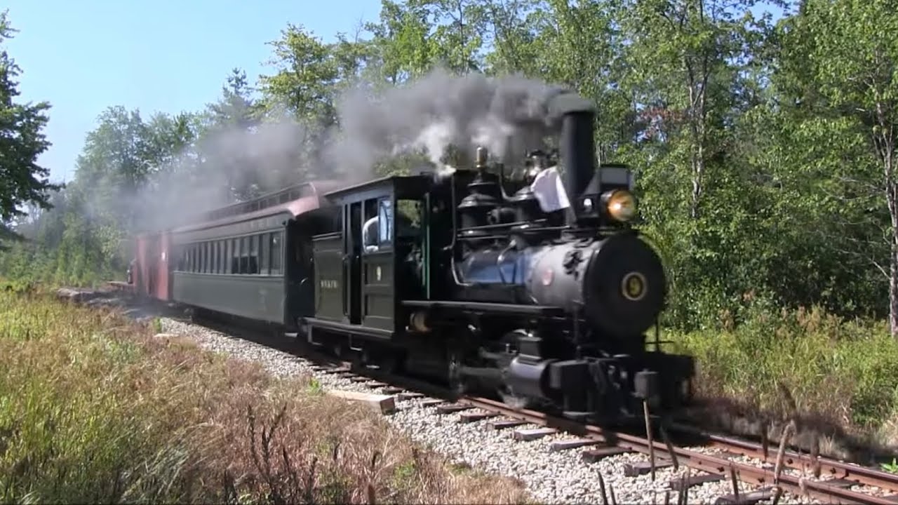 Restored railroad: Wiscasset, Waterville, & Farmington Photo Charter - 8/14/2022