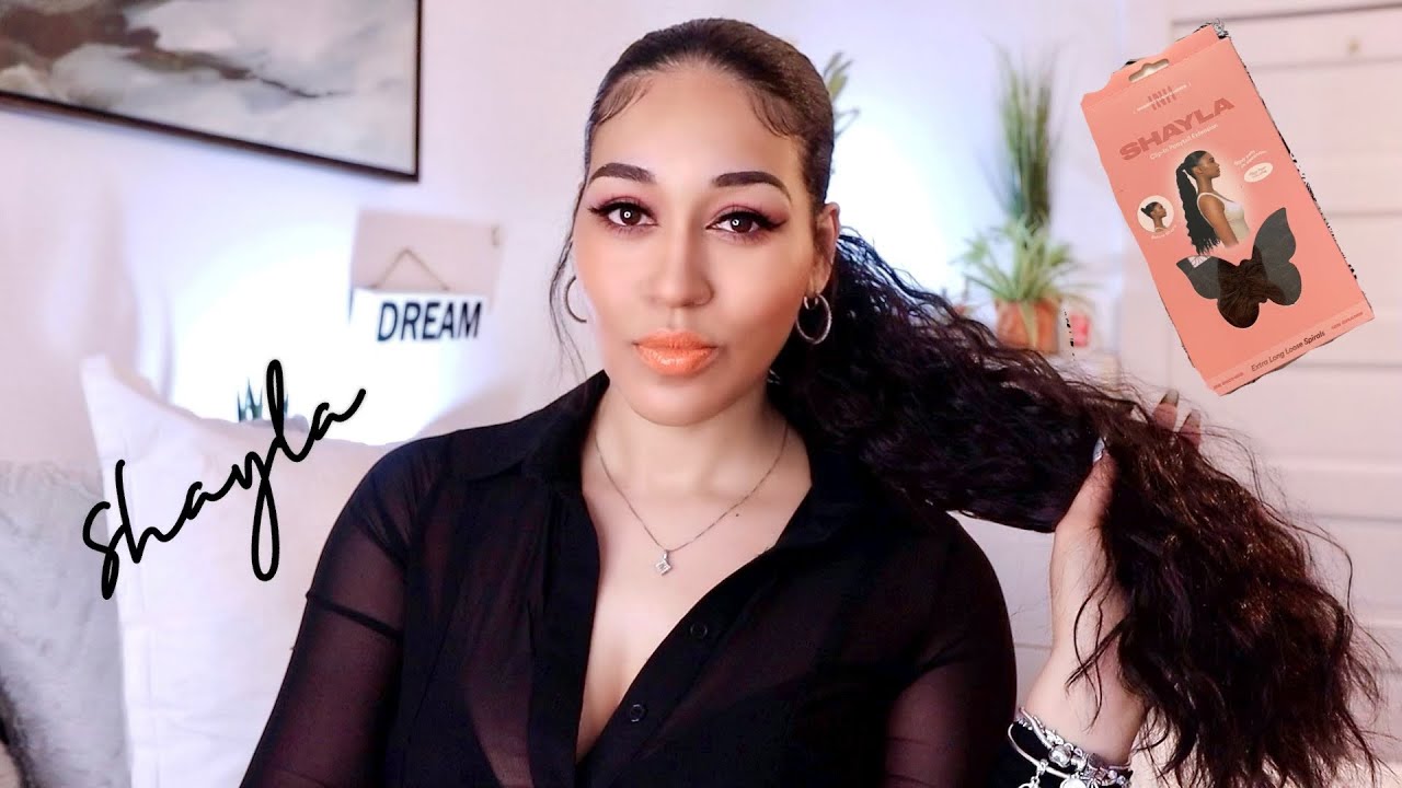 TRYING THE SHAYLA PONYTAIL FROM INH HAIR 26