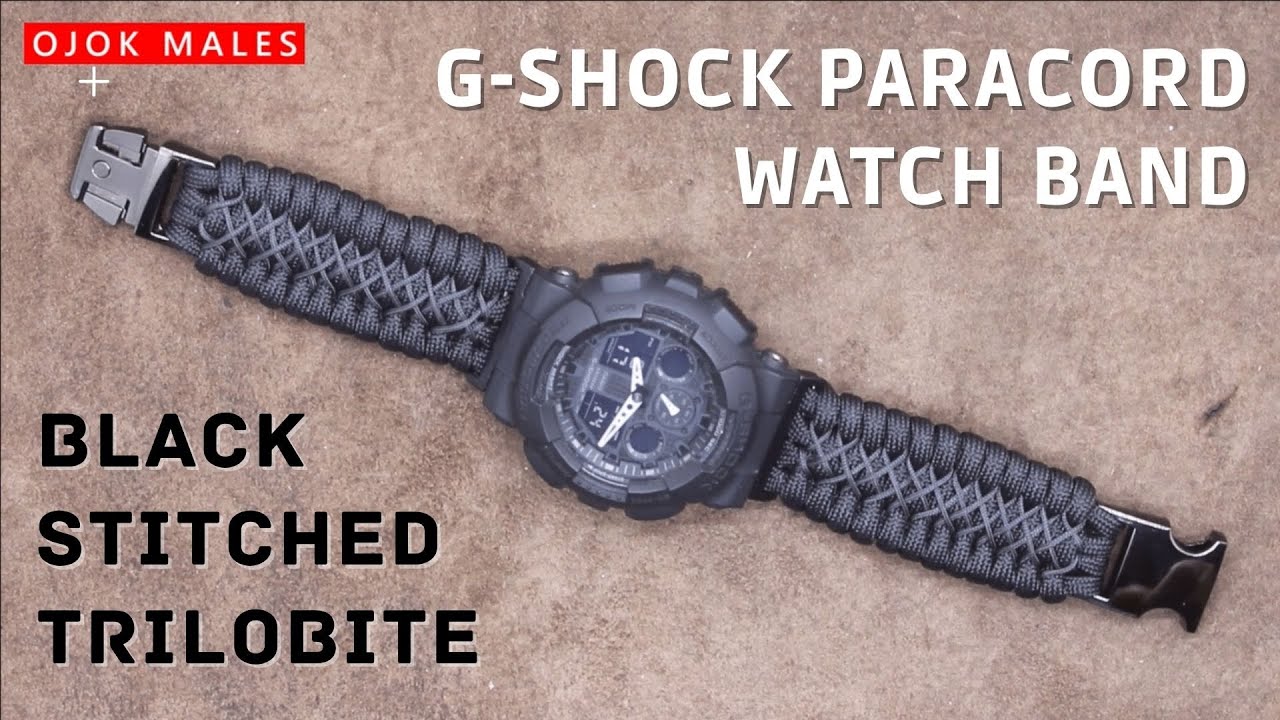 G SHOCK PARACORD WATCH BAND WITH BUCKLE 