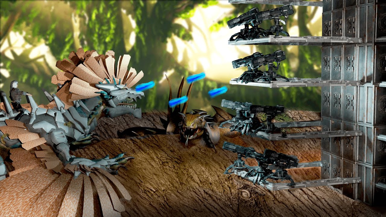 💥 RAIDEO GUIRIS en el ALPHA TREE | ARK OFICIAL SMALL TRIBES | ARK PC