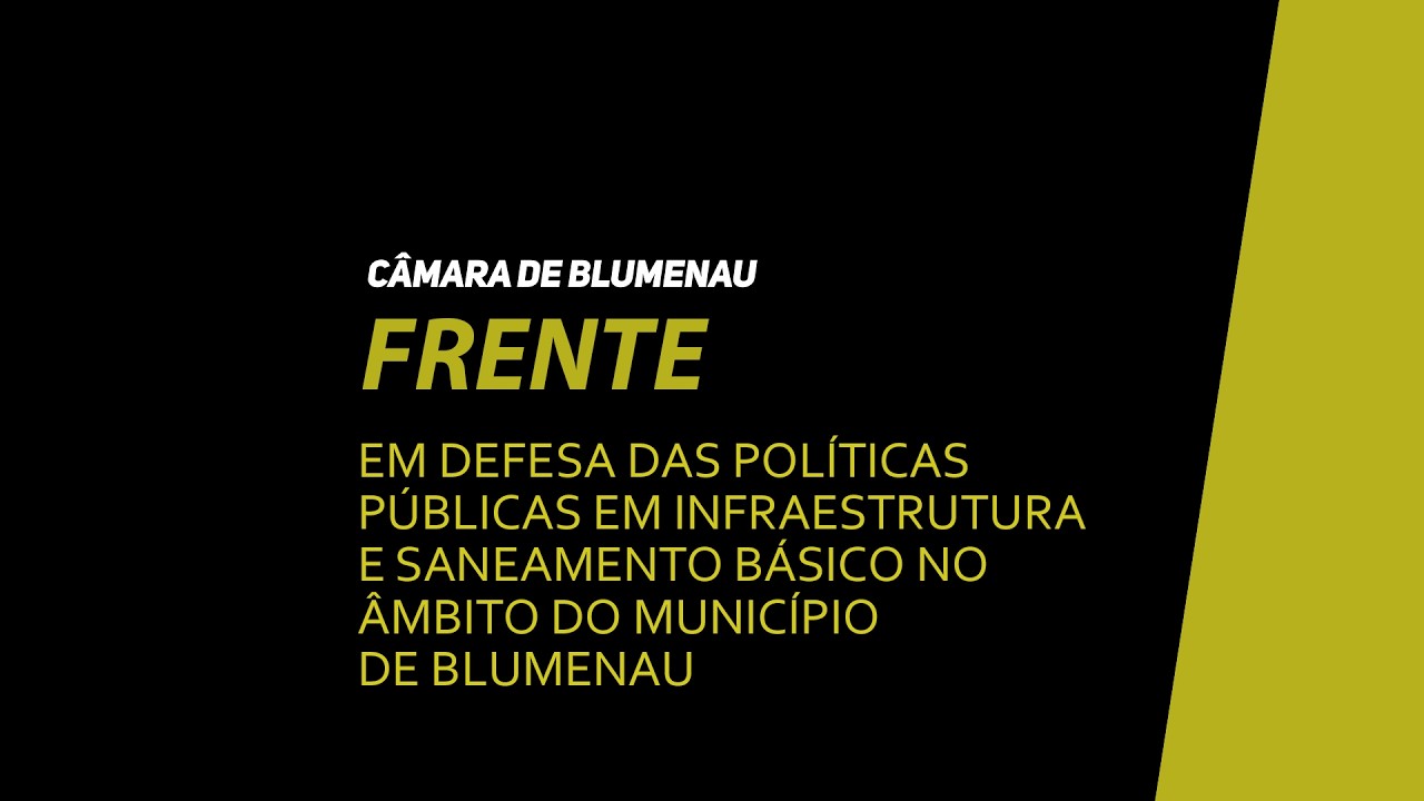 Frente Parlamentar De Saneamento Básico - 05/03/2026