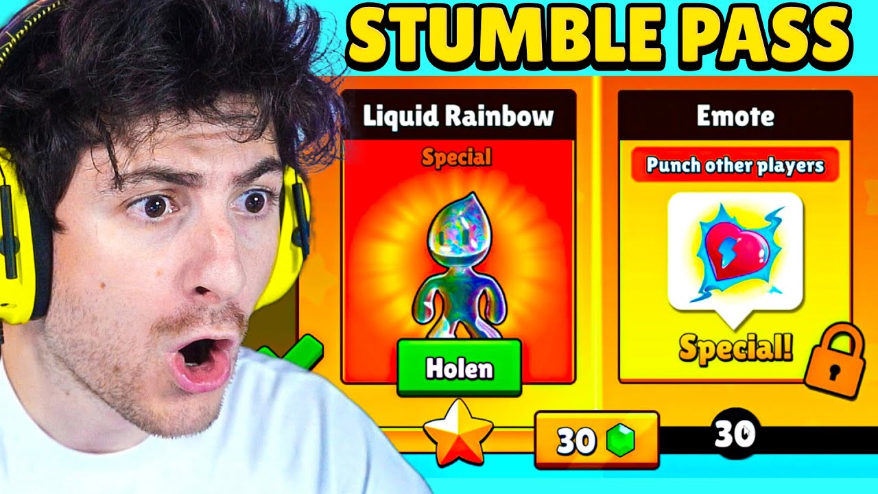 der *NEUE* BESTE STUMBLE PASS ist DA in Stumble Guys