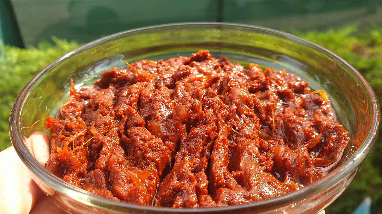 الهروس القابسي أو هروس الجنوب التونسي🌶🌶🇹🇳🇹🇳