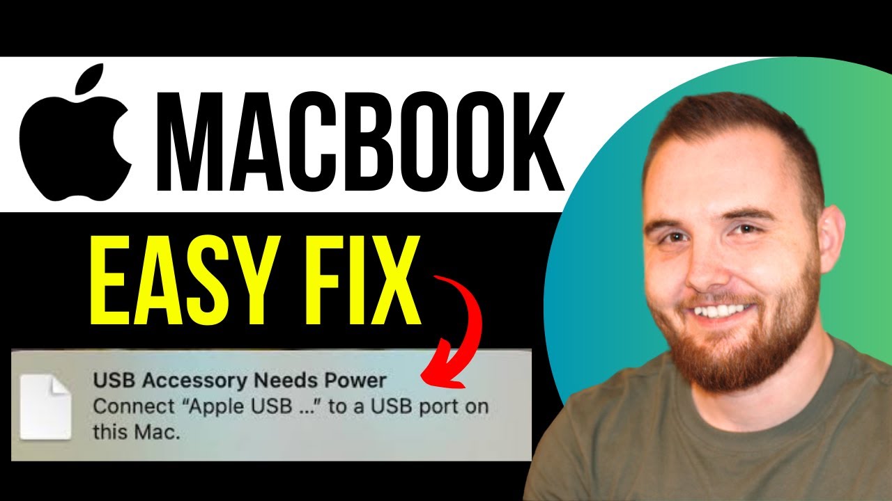 Как исправить ошибку «USB-аксессуар требует питания» на Mac (2025)