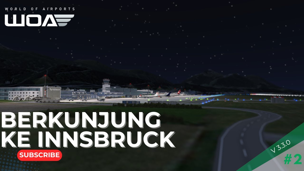 TIPS & TRICK PEMULA World of Airports | Panduan Awal di Bandara Innsbruck #worldofairports #woa 