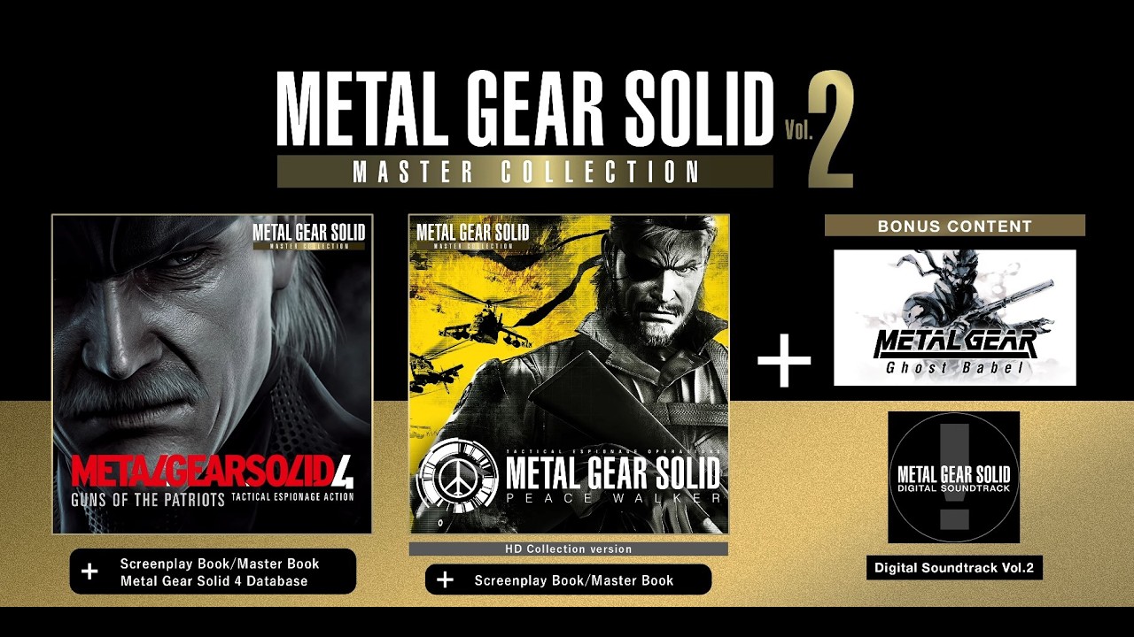 Metal Gear Solid  Master Collection Vol 2   Announce Trailer   PS5 Games    mgs 4 واخيرا  اعلان