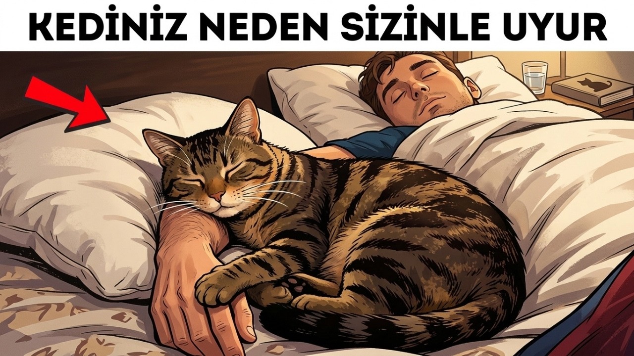 Kediniz Gece Yanınızda Uyuyor mu? İşte Bunun Gerçek Sebebi!