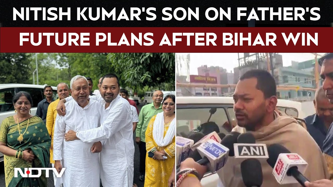Bihar Result | Nitish Kumar&rsquo;s Son Thanks Bihar Voters After NDA&rsquo;s Landslide Win