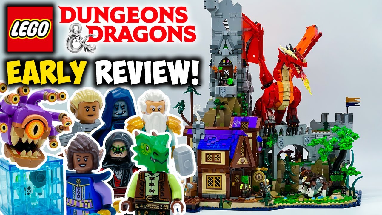 LEGO Dungeons & Dragons: История Красного Дракона | Презентация и обзор набора 21348!