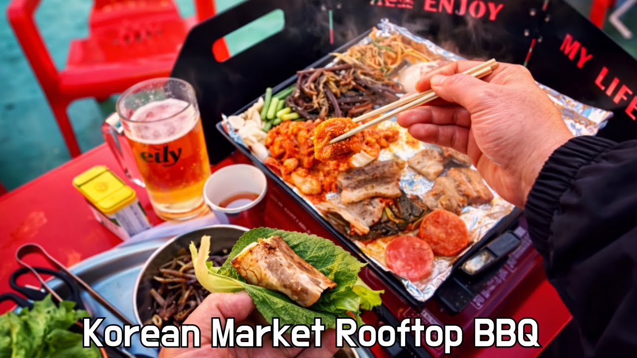 Korean Market Rooftop BBQ That Locals Don’t Want You To Know About