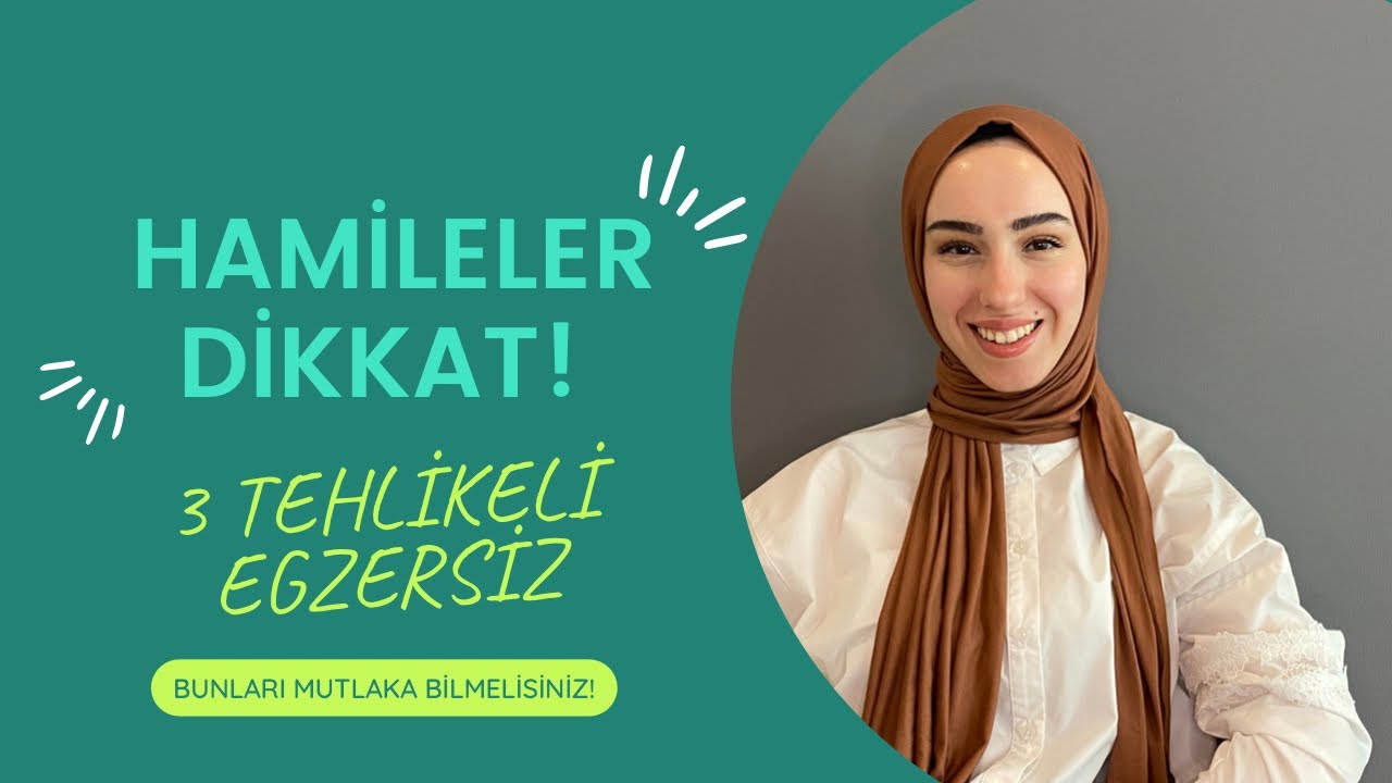 HAMİLELER BU EGZERSİZLERİ YAPMAYIN| Fizyoterapistten öneriler