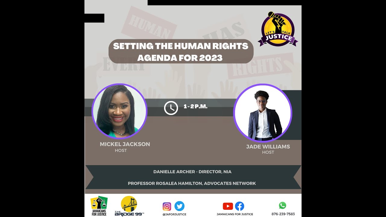 Let's Talk Justice - Ep15  (Setting the human rights agenda for 2023 )