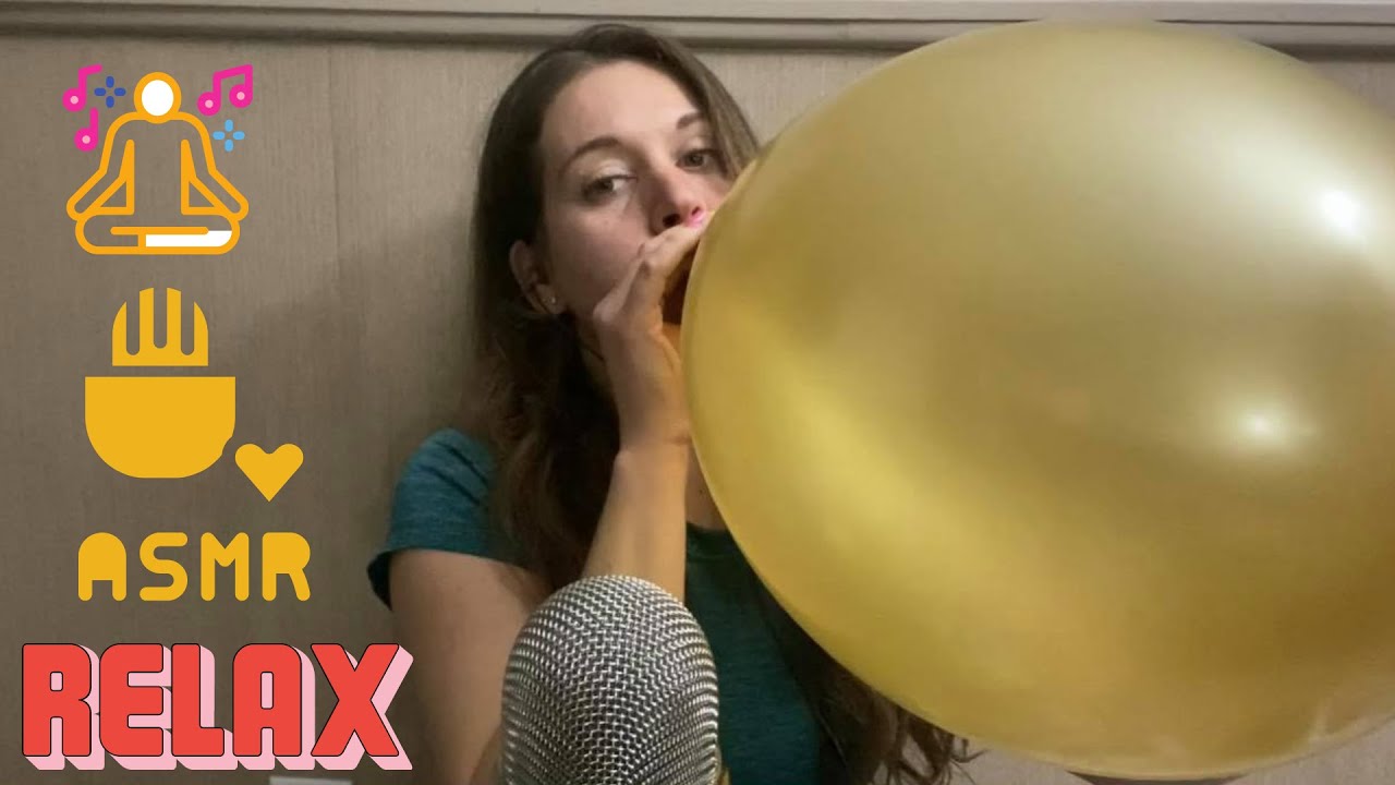 ASMR Balloon | Blowing Tapping & scratching | Very Tingley