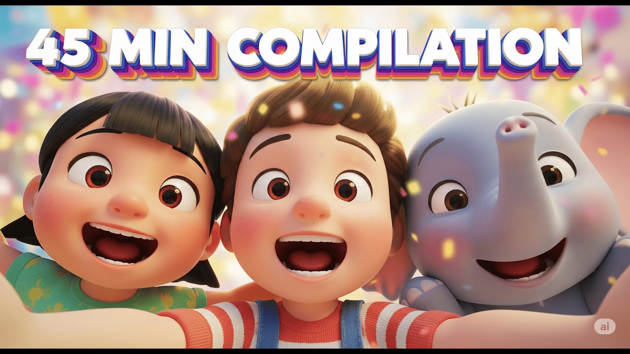 The Best of Kids Corner! 🌟 | 1 Hour Compilation | Nursery Rhymes & Kids Songs