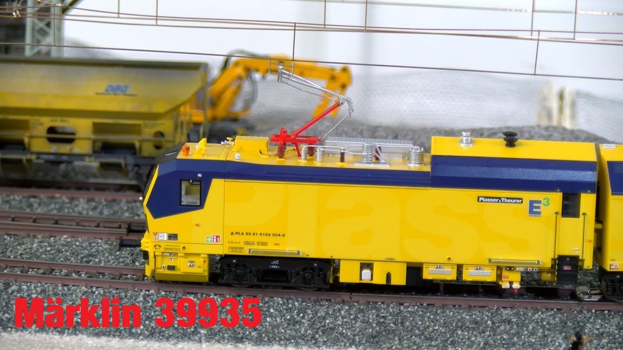 Märklin 39935 Gleisstopfmaschine Unimat 09-4x4/4S E3