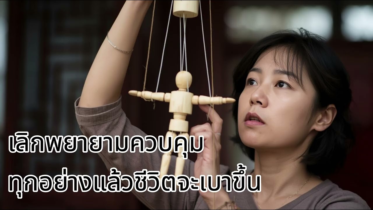 ผู้ควบคุม: เลิกพยายามควบคุมทุกอย่างแล้วชีวิตจะเบาขึ้น