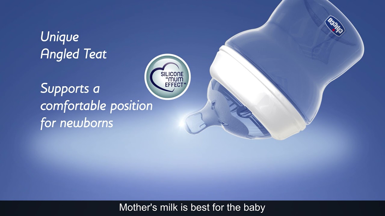 NaturalFeeling Feeding Bottle - Replicates the instinctive way a baby feeds - Chicco (India)