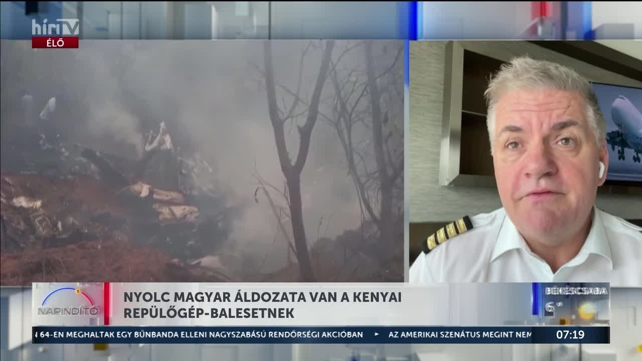 Trag&eacute;dia a levegőben &ndash; Magyar turist&aacute;k haltak meg a kenyai rep&uuml;lőg&eacute;p-szerencs&eacute;tlens&eacute;gben - H&iacute;rTV