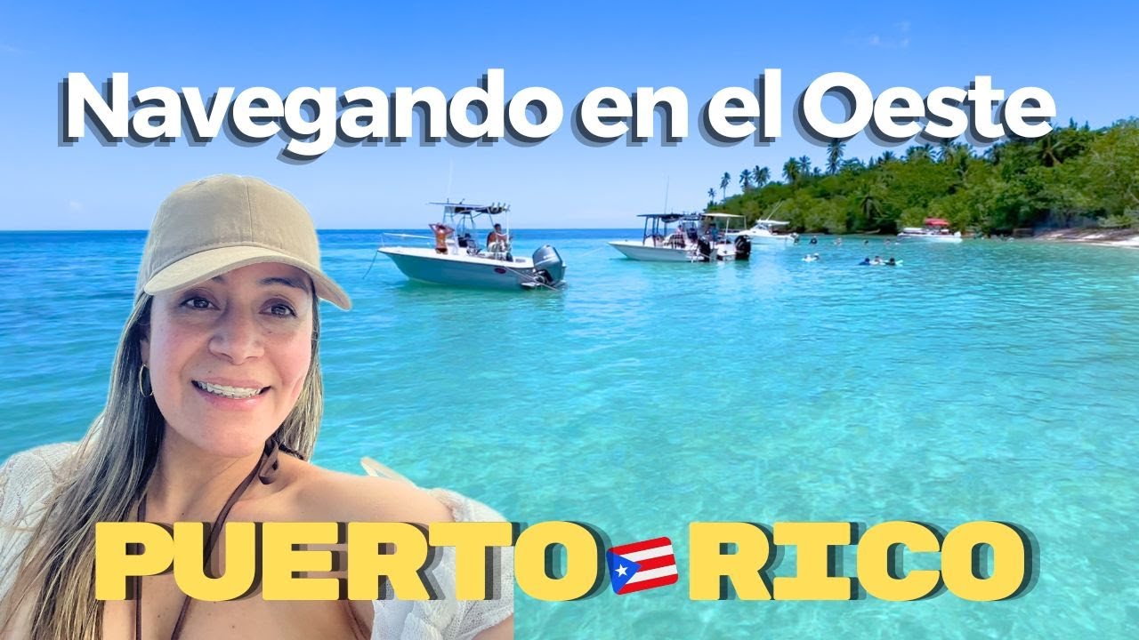 navegando el bote en puerto rico