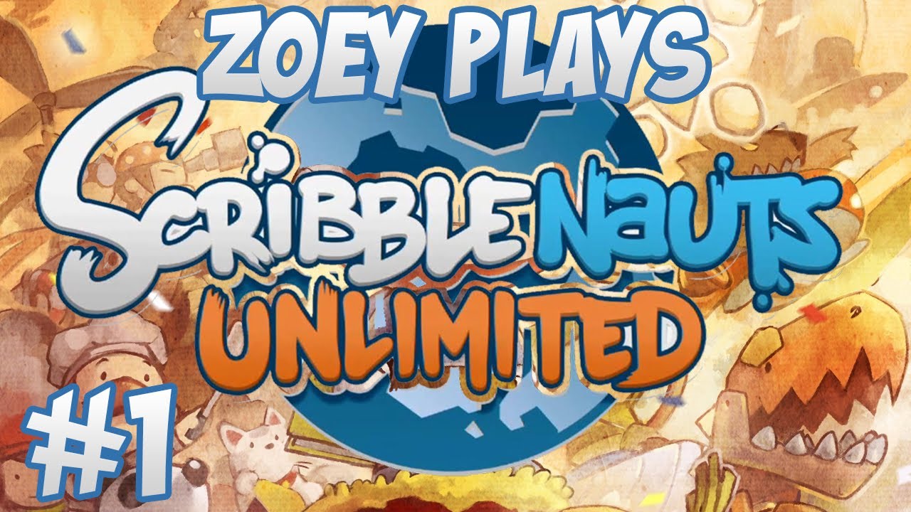 Scribblenauts Unlimited - #1 - Rythian The Scary Wizard