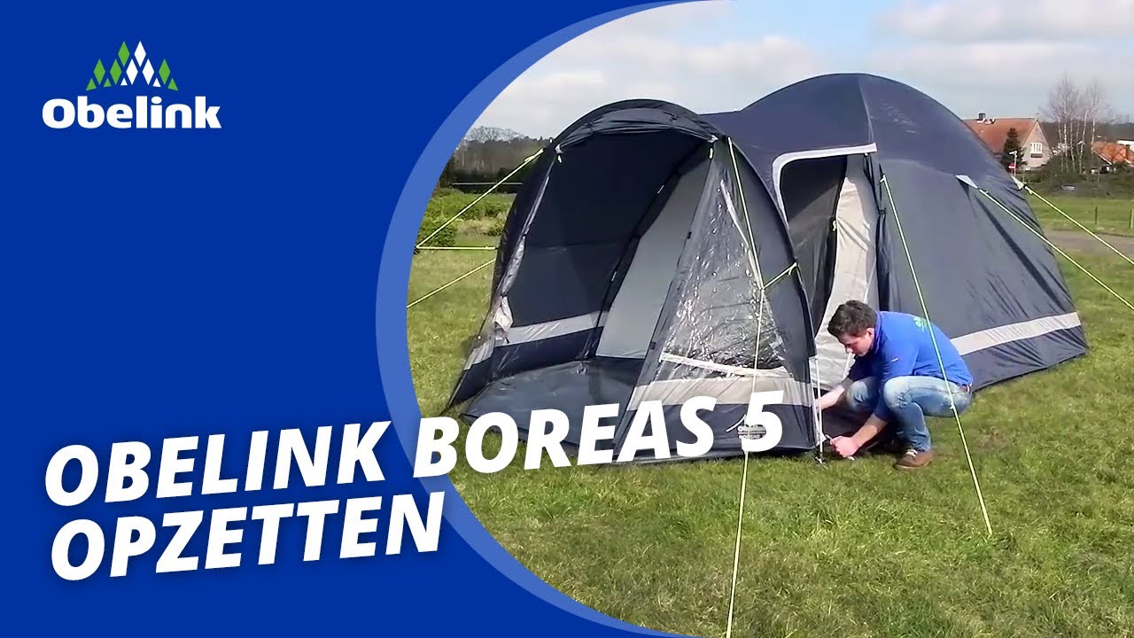 Obelink Boreas 5 Opzetten | Instructievideo I Obelink Vrijetijdsmarkt