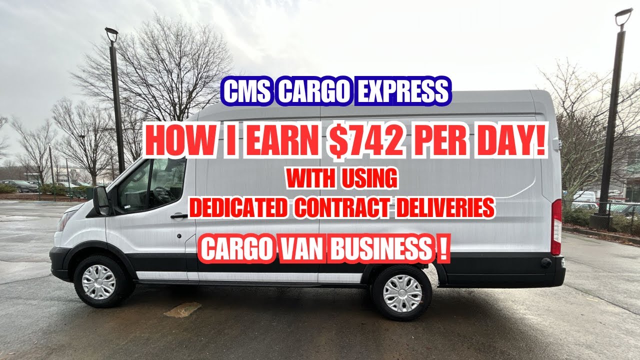 $742 made in a Day - Cargo Van Business