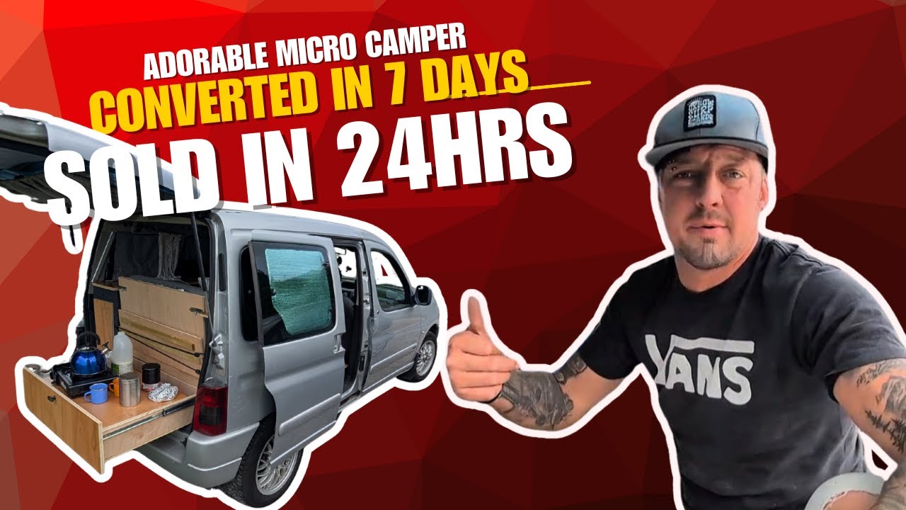 citroen berlingo micro camper completed in 7 days