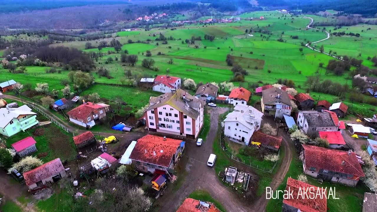 Bolu Mengen Çubuk Köyü Havadan Çekim (HD)