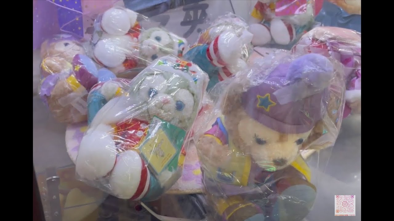 香港夾公仔🧸 帶大家周圍夾 唔洗去迪士尼都可以meet Duffy & Friends啦😌❤️💫