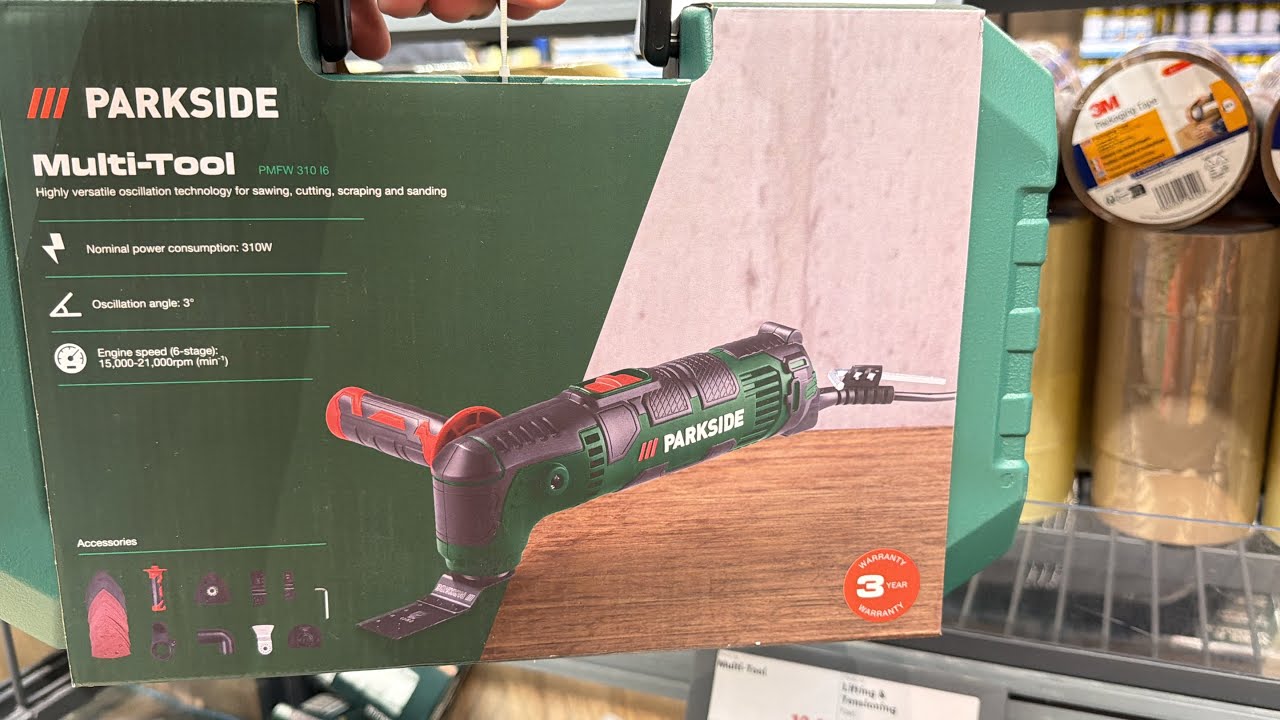 Lidl Parkside DIY New Collection | 22/01/2026