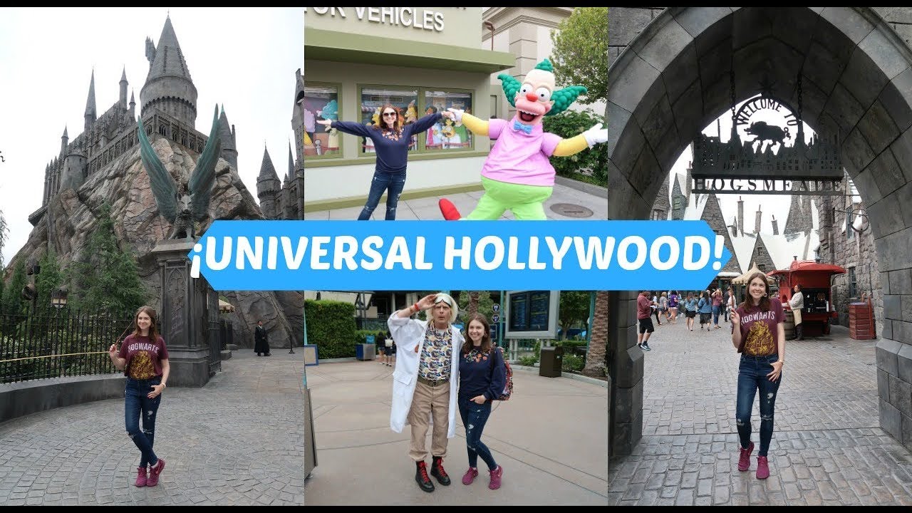 RECORRIENDO HOGWARTS Y TOUR DEL ESTUDIO EN HOLLYWOOD / PARTE 1
