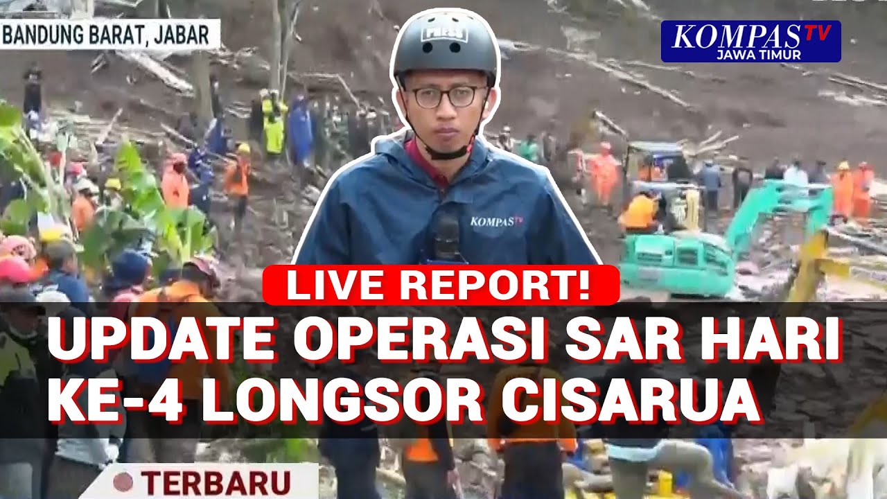Pantauan Terkini Hari Ke 4 Pencarian Korban Longsor Cisarua, Evakuasi Masih Berlangsung!